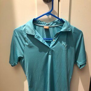 PUMA WOMENS SHORT SLEEVE GOLF POLO SHIRT